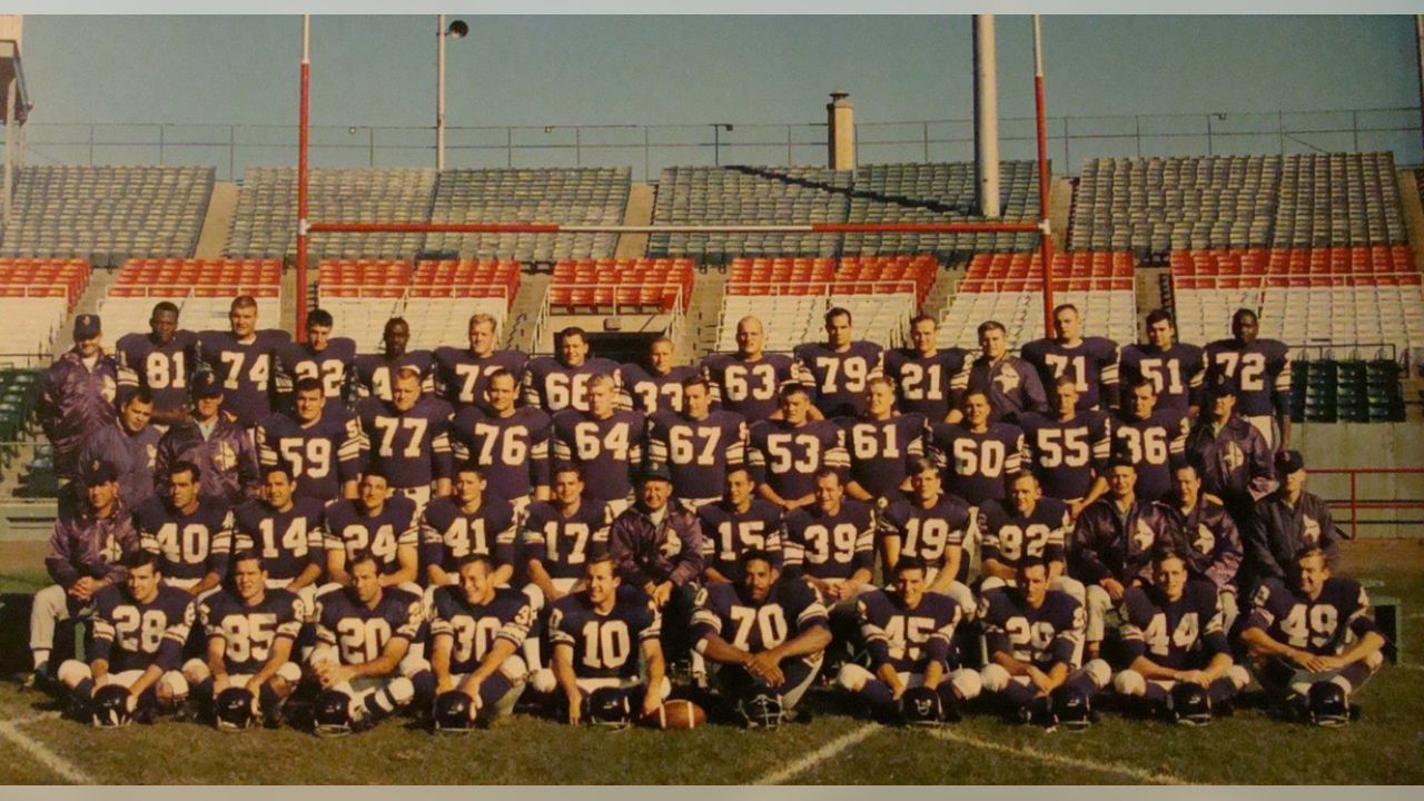 Vikings Team Photos: 1961-2021