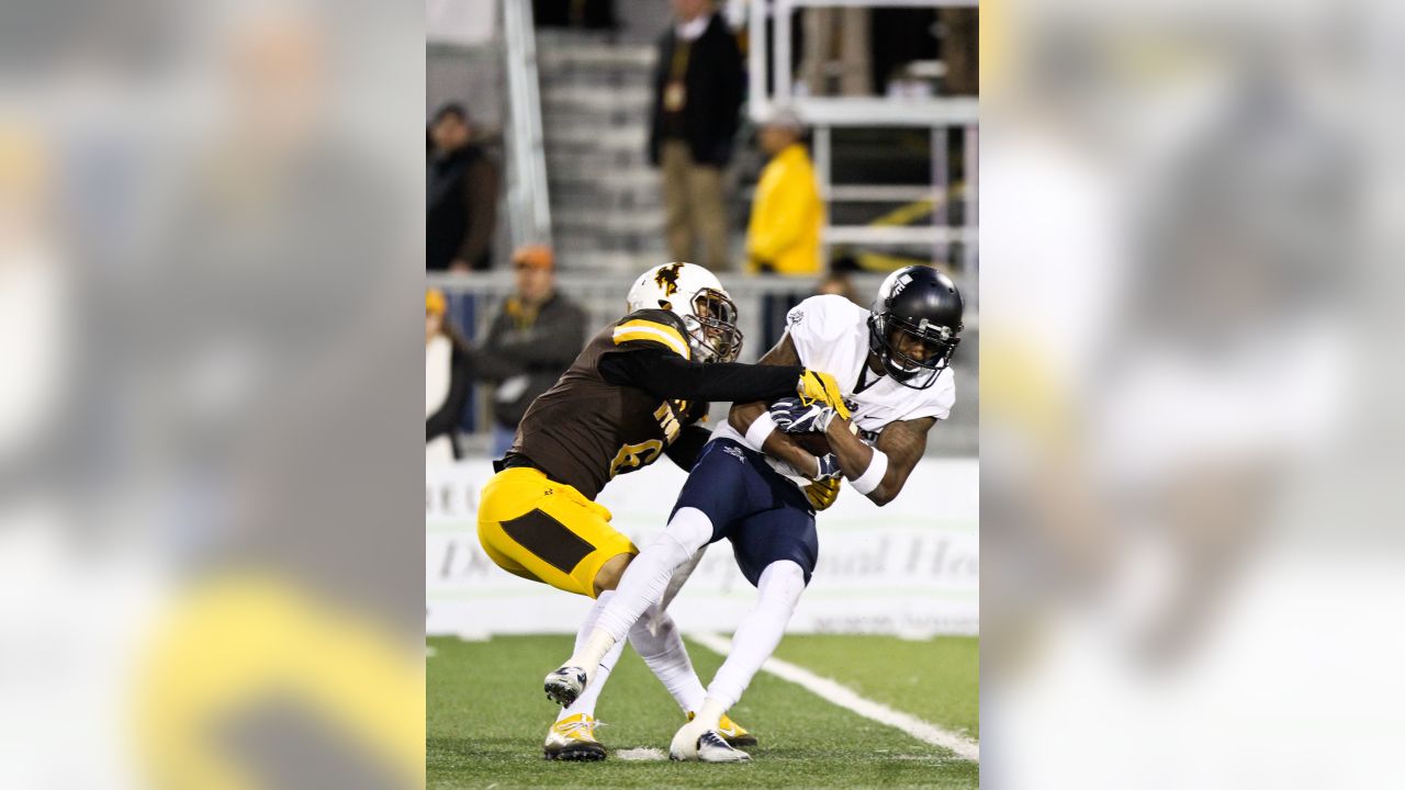 Wyoming safety Marcus Epps juggles fatherhood, football