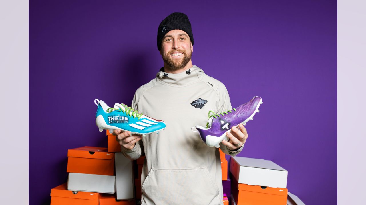 Cam Bynum Reveals His Custom Cleats for Minnesota Vikings 2022 My