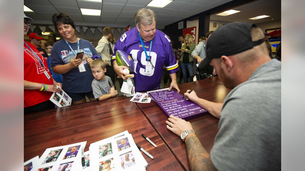 Kyle Rudolph Joins Justin Morneau, Ryan Suter and Josh Okogie at