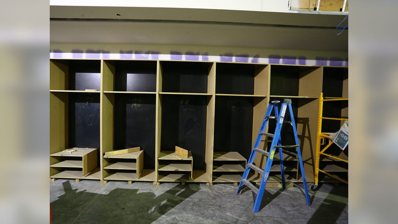 Minnesota Vikings on X: The #Vikings locker room at @usbankstadium is  almost complete! PHOTOS:   /  X