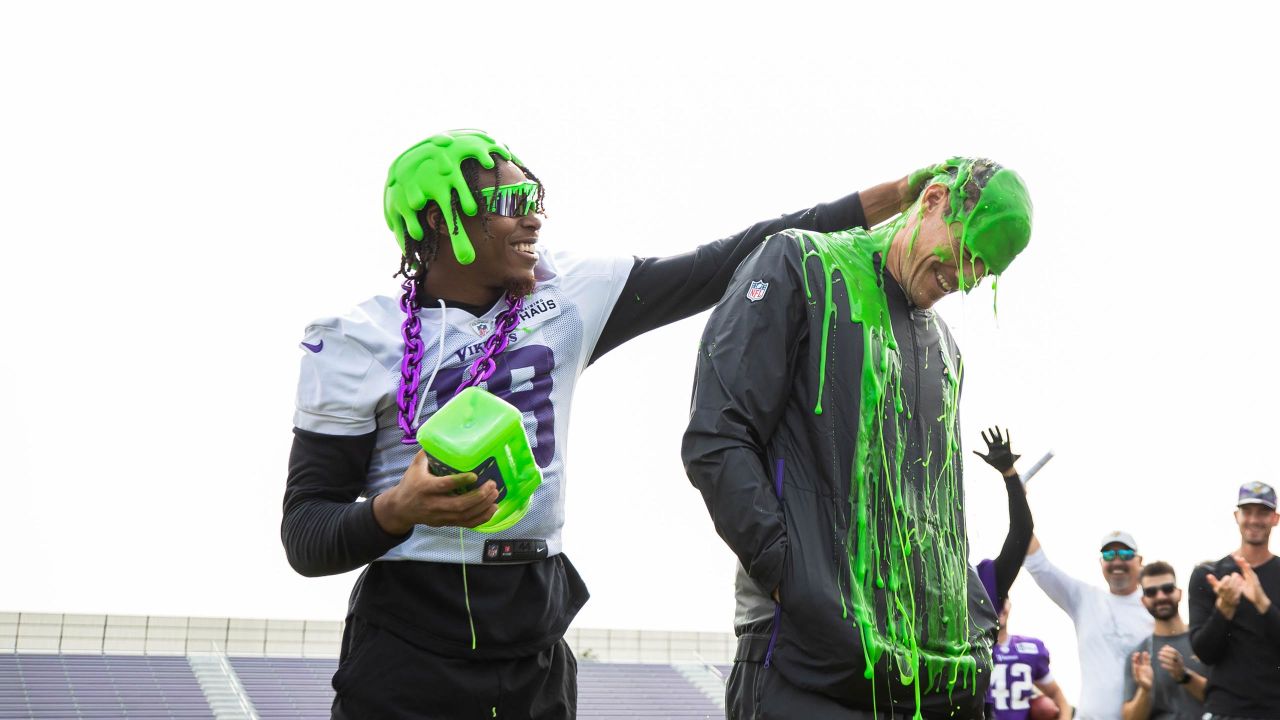 WATCH: Ja'Marr Chase gets slimed, wins Nickelodeon NVP