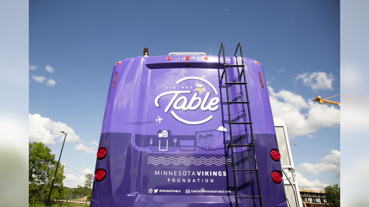 Minnesota Vikings Foundation Rolls Out Vikings Table Charity Food Truck