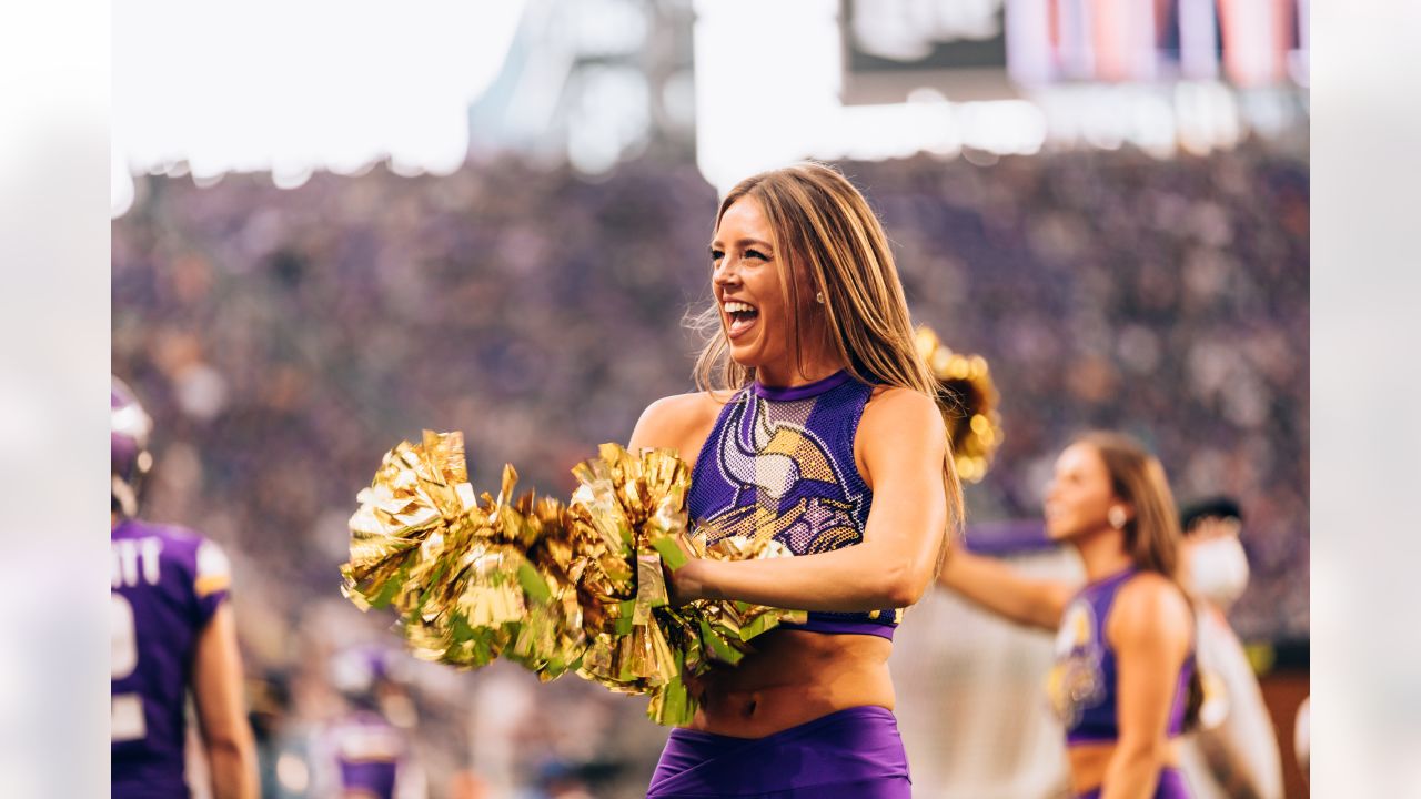 Thursday Night Cheerleaders From Minnesota Vikings vs. Philadelphia Eagles  Week 2 Clash Steal the Spotlight - EssentiallySports