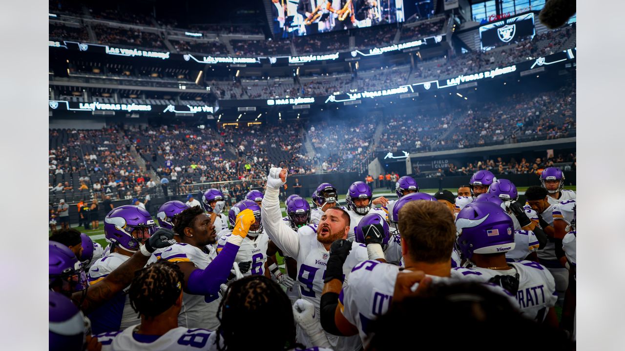 Renewed Ritual: Raiders Back Home For First Preseason Game At Allegiant  Stadium Sunday; Raiders 26 Vikings 20 - LVSportsBiz