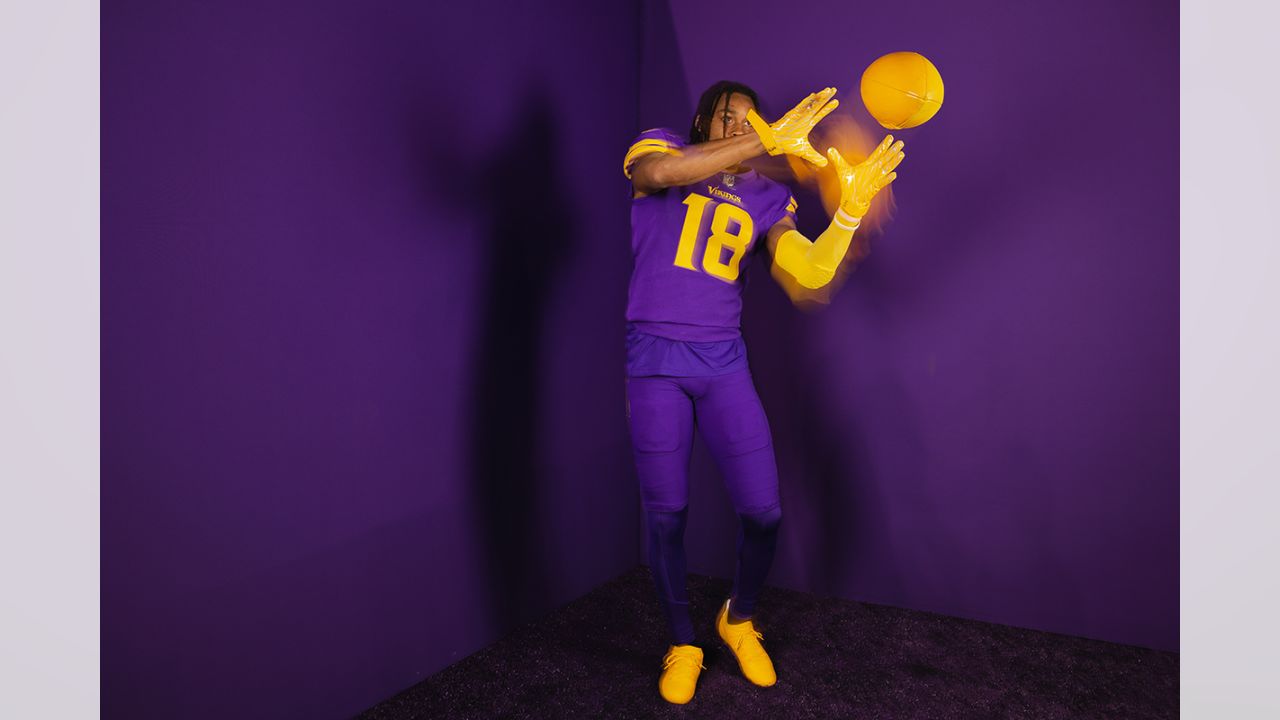 Vikings to Wear Primetime Purple Uniforms Against Patriots