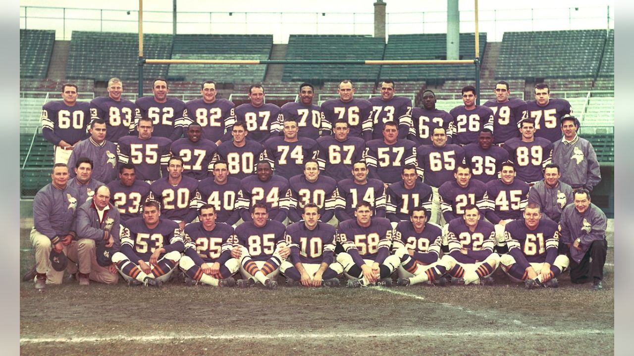 Vikings Team Photos: 1961-2021