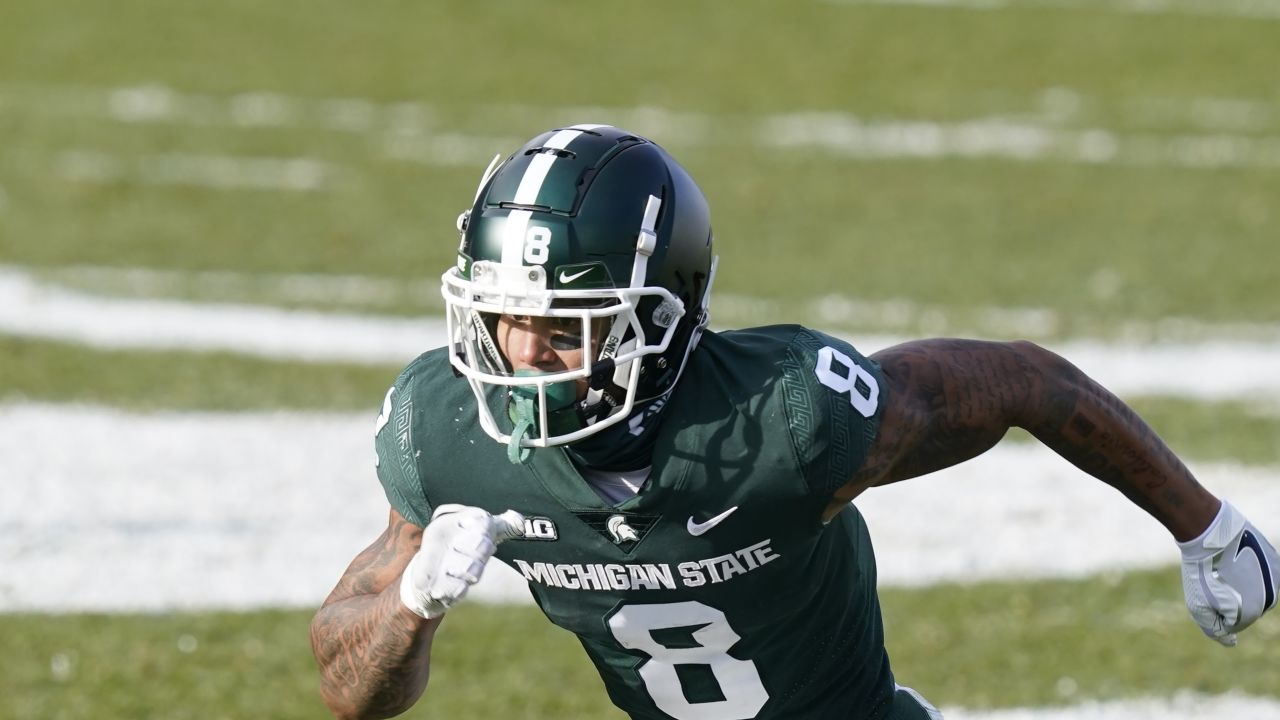 2022 NFL Draft: Michigan State wide receiver Jalen Nailor selected by Minnesota  Vikings - The Only Colors