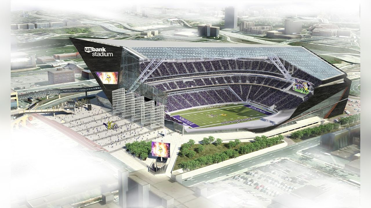 Virtual valhalla speeds new Vikings stadium - U.S. Bank Stadium