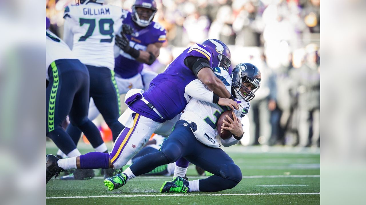 PHOTOS: Seahawks-Vikings Freezing Playoff Game