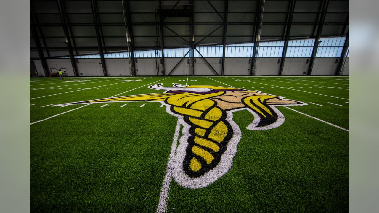 Turf Installed at the New Vikings Indoor Practice Facility - Kiefer USA