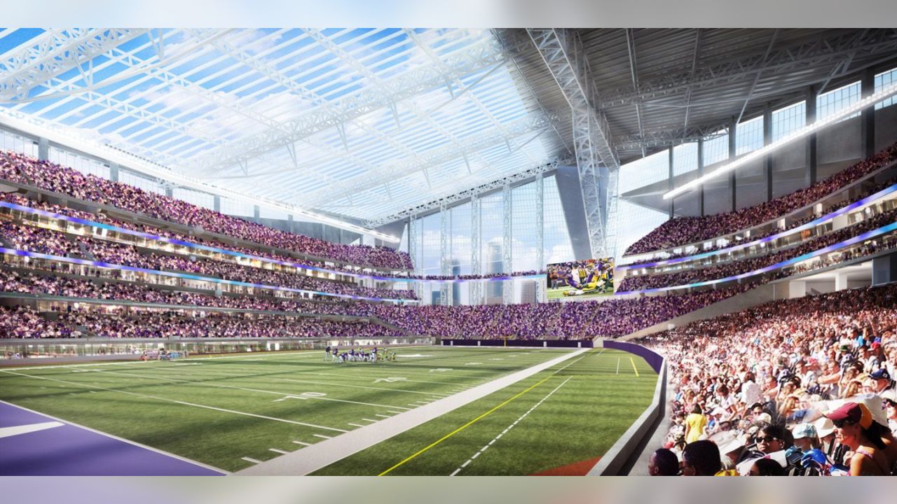 New Vikings Stadium: Locker Room, Concourses and More