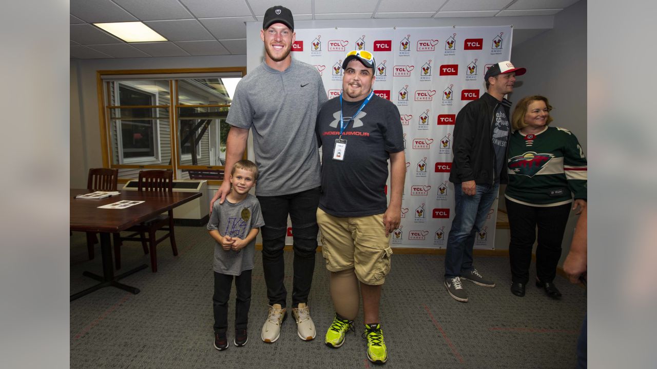 Kyle Rudolph Joins Justin Morneau, Ryan Suter and Josh Okogie at