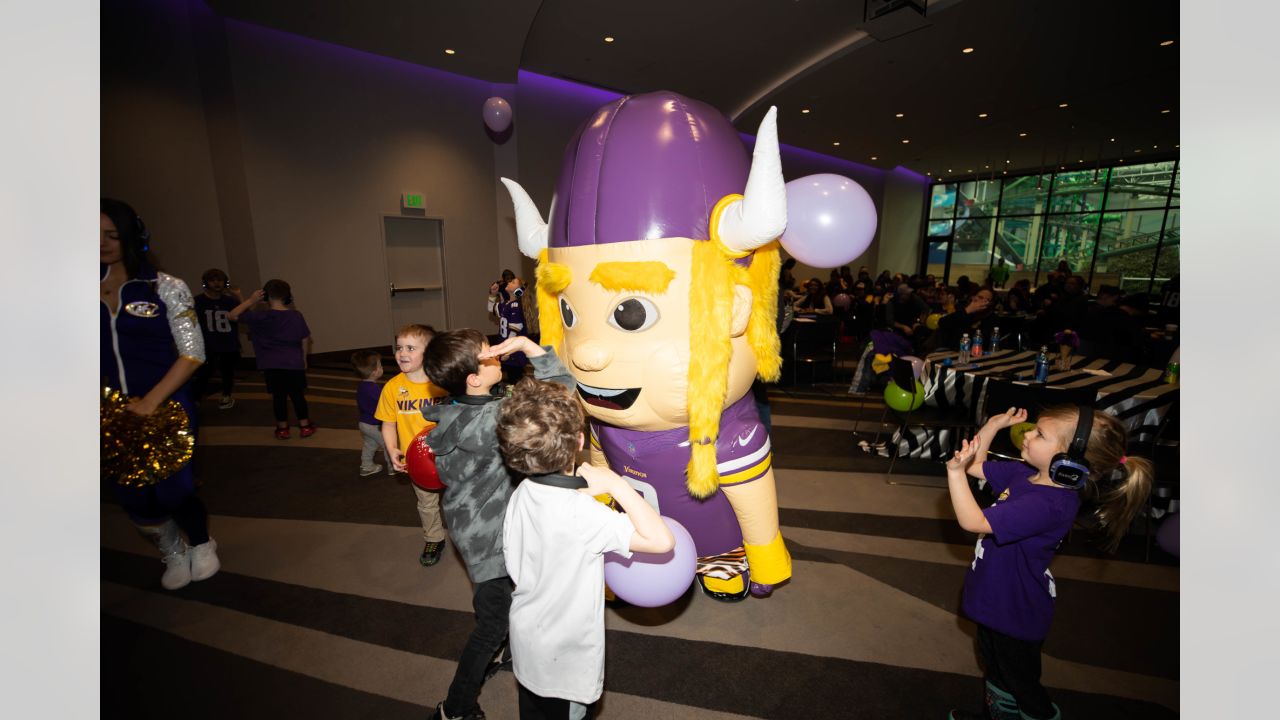 Happy birthday to the best mascot, - Minnesota Vikings