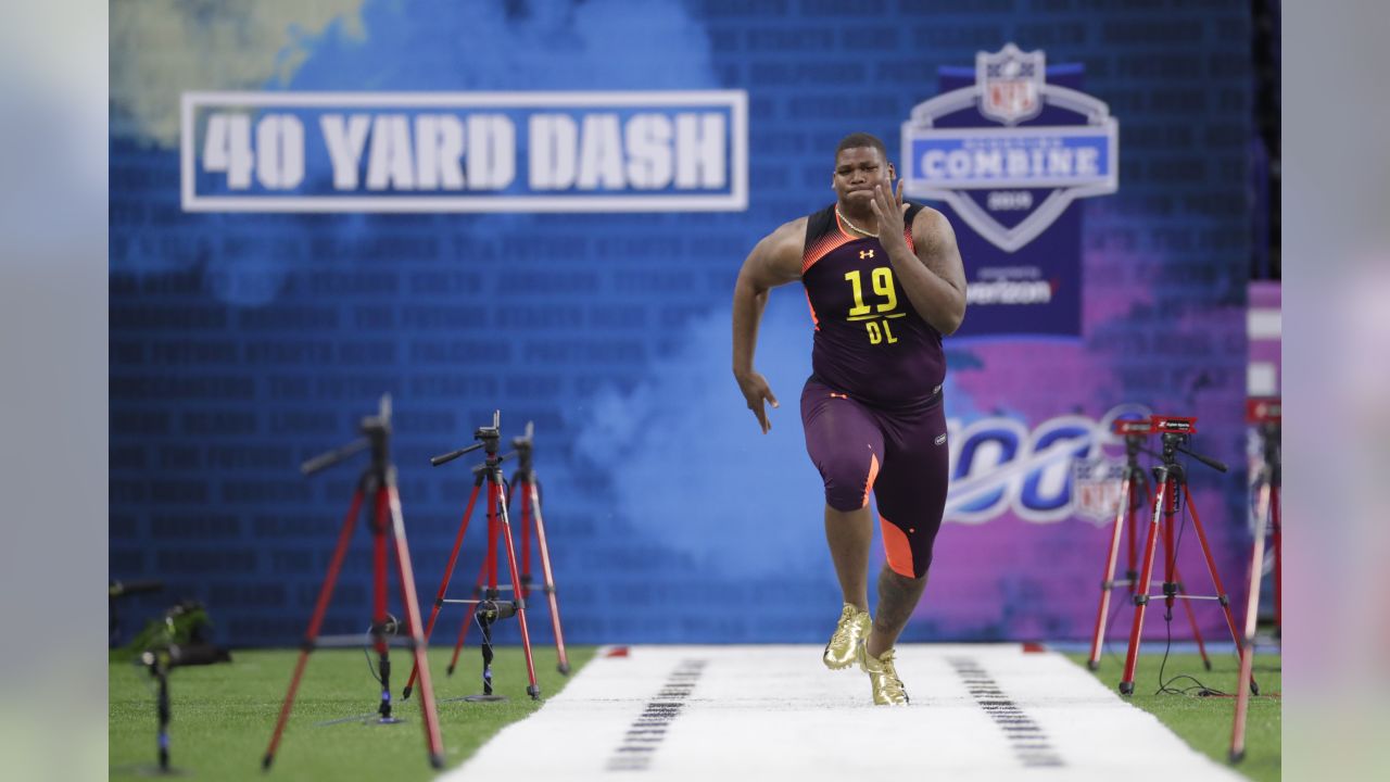 Quinnen Williams a confident bystander at Alabama Pro Day