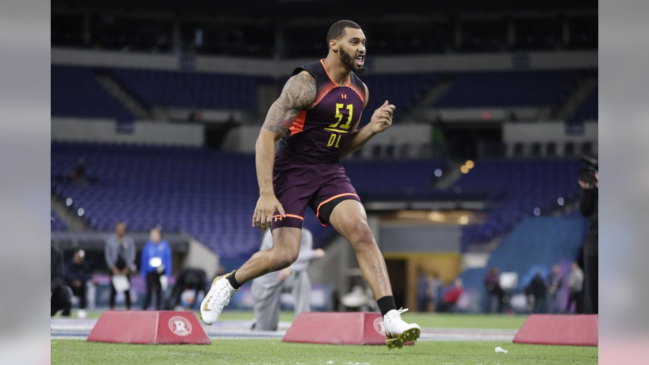 Montez Sweat breaks DL 40-yard dash record at the NFL Combine