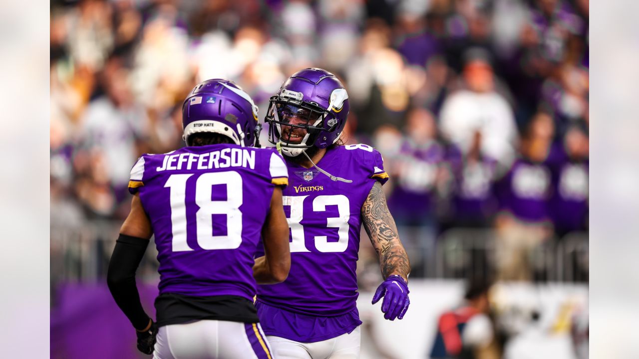 ESPN - Justin Jefferson falls just 17 yards short of breaking Randy Moss'  Vikings single-season Rec yards record 