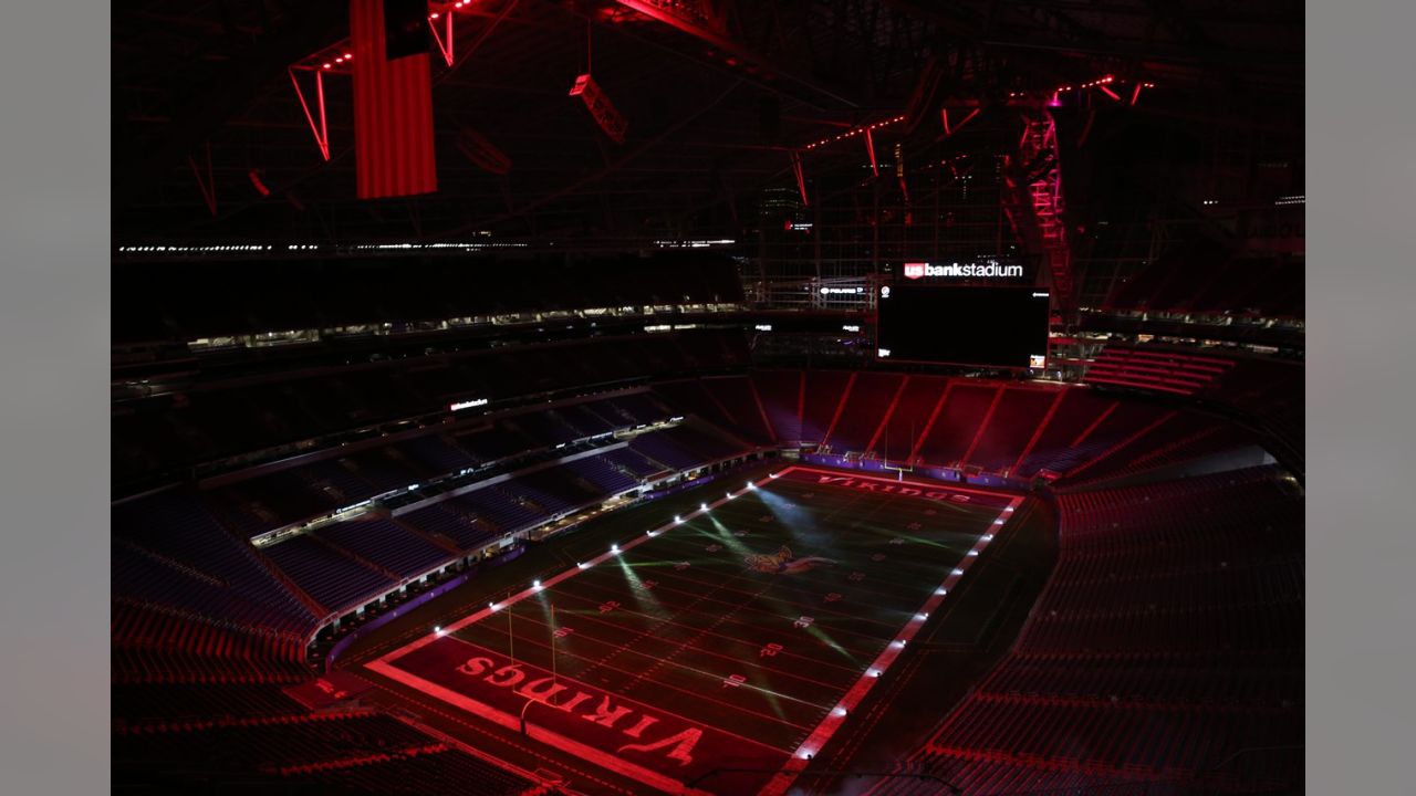 U.S. Bank Stadium Holiday Light Show