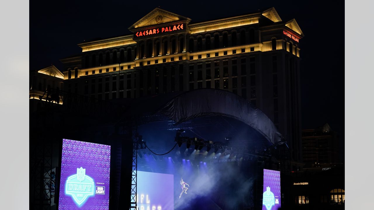 NFL Draft Stage in Las Vegas