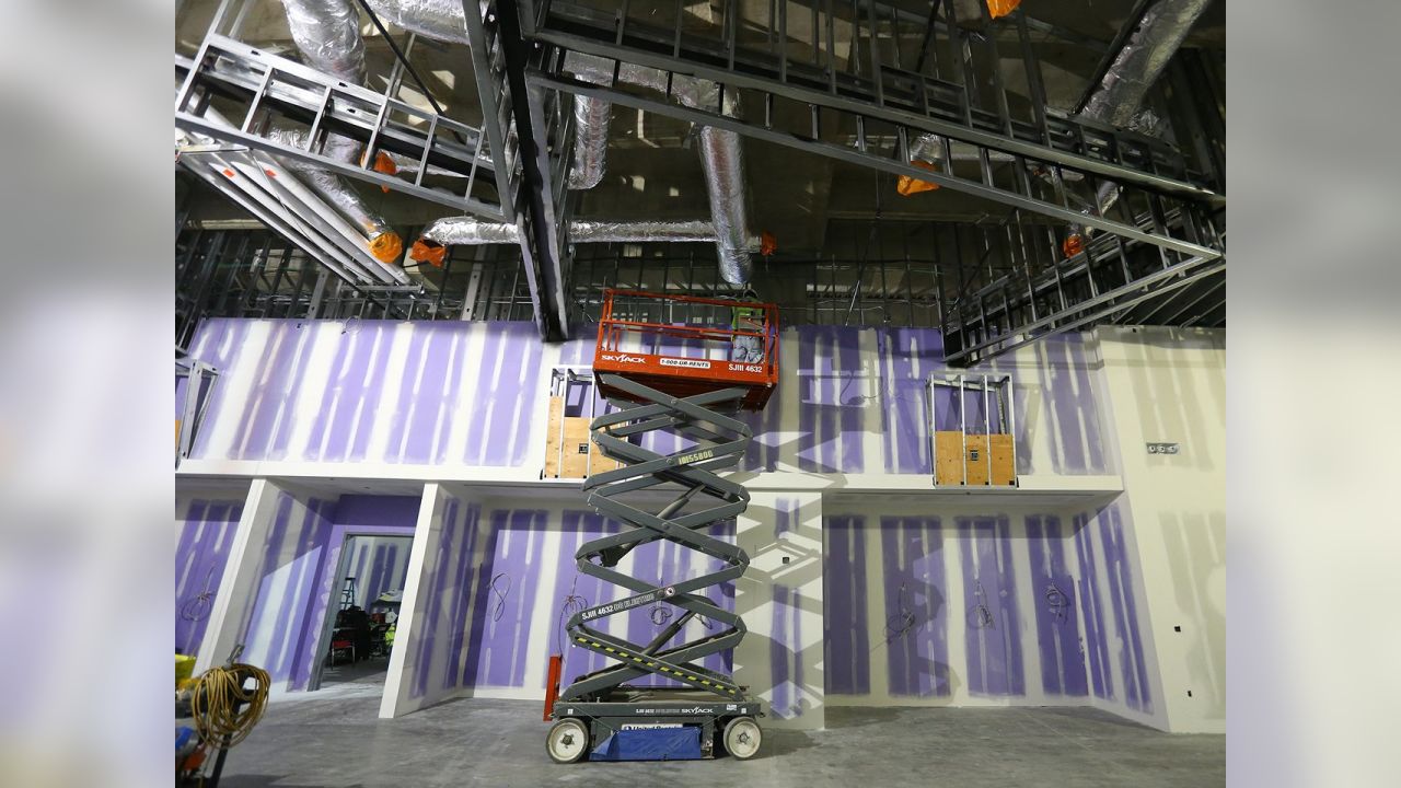 Minnesota Vikings on X: The #Vikings locker room at @usbankstadium is  almost complete! PHOTOS:   /  X