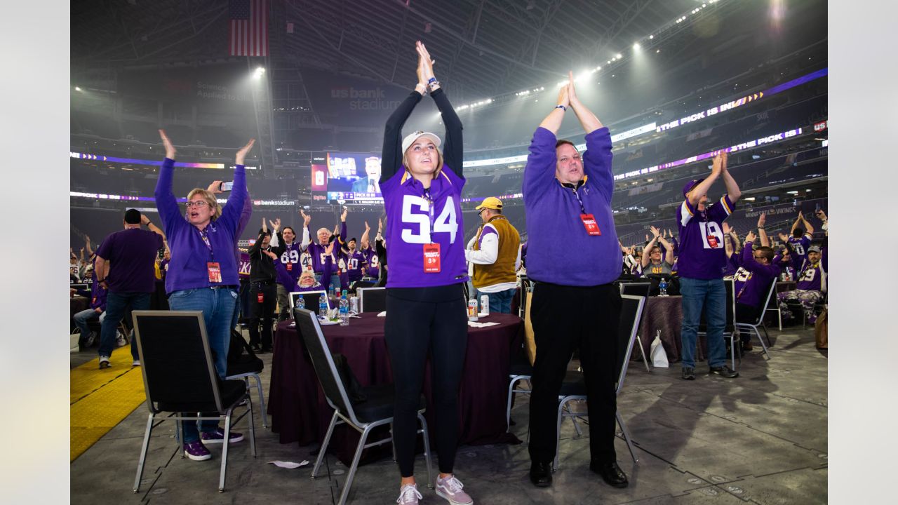 U.S. Bank Stadium - The Minnesota Vikings Draft Party is TONIGHT!  Experience the 2022 NFL Draft on the field and bring your crew for a night  of entertainment – Las Vegas style!