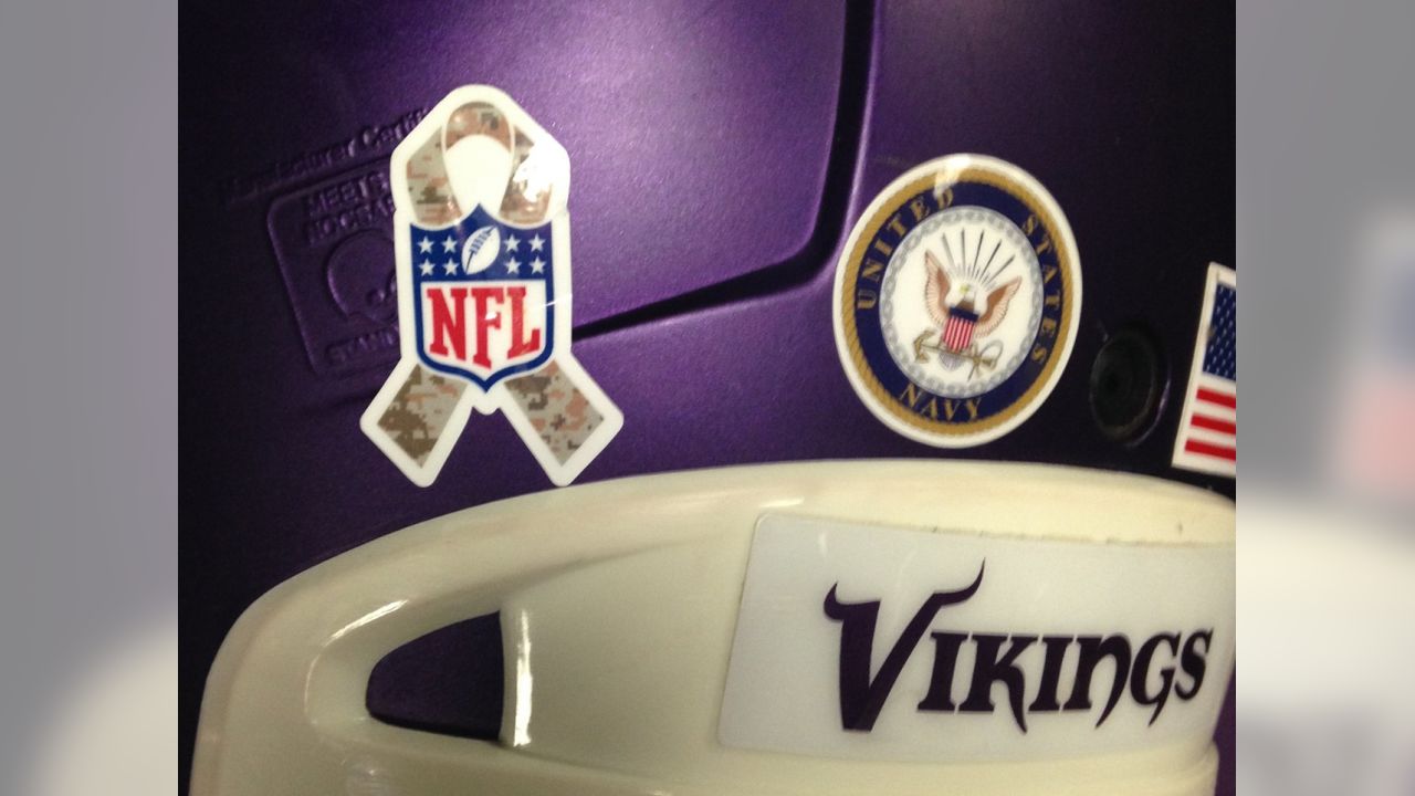 Vikings Make Veterans Day Visit