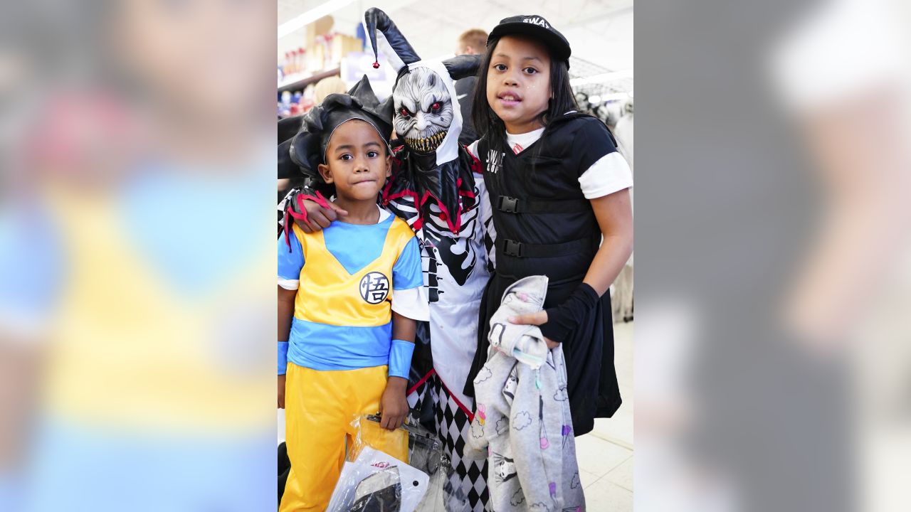 Cousins Holds Surprise Halloween Party For Local Children