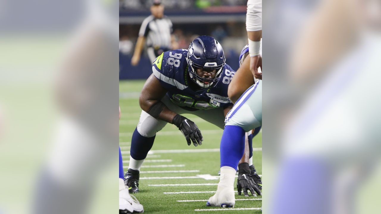 East Rutherford, New Jersey, USA. 6th Oct, 2019. Minnesota Vikings  defensive tackle Shamar Stephen (93) during a NFL game between the  Minnesota Vikings and the New York Giants at MetLife Stadium in