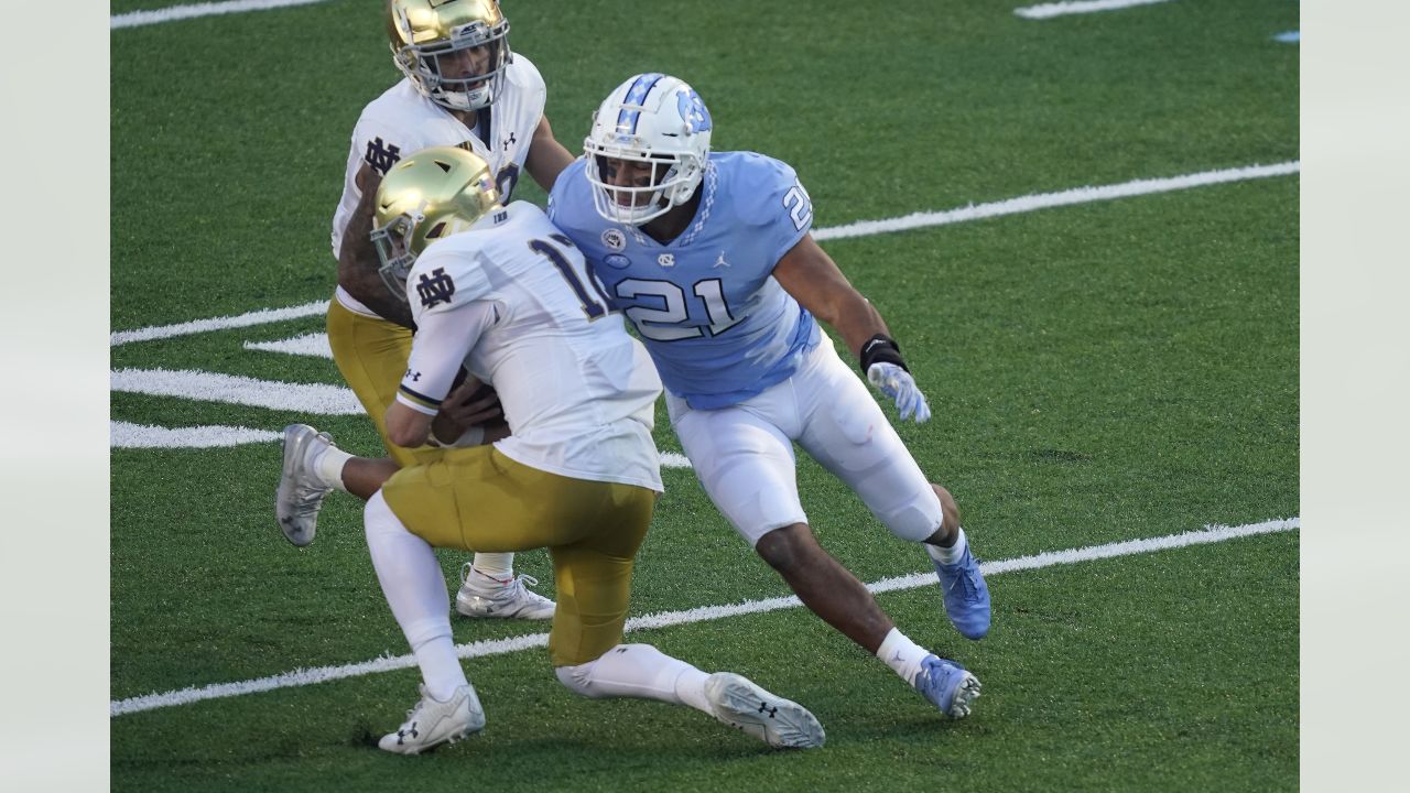 Vikings 2021 NFL draft pick: North Carolina LB Chazz Surratt in third