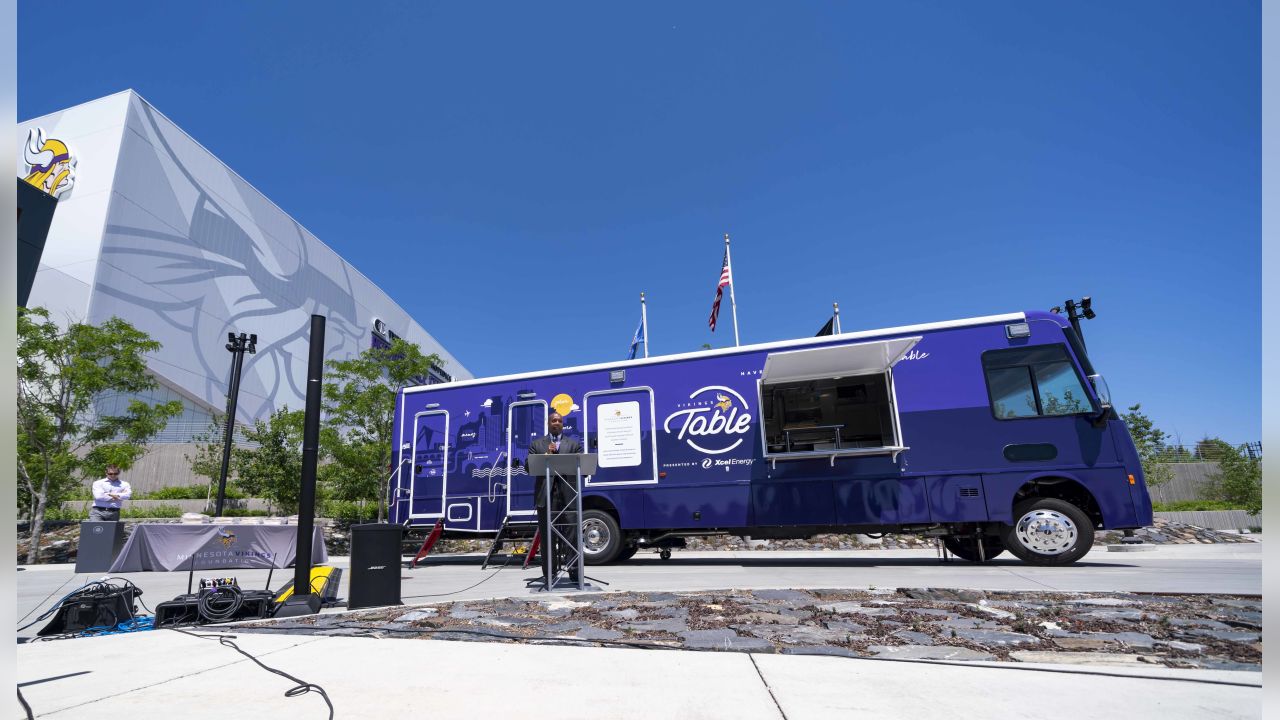 Minnesota Vikings Foundation Rolls Out Vikings Table Charity Food Truck