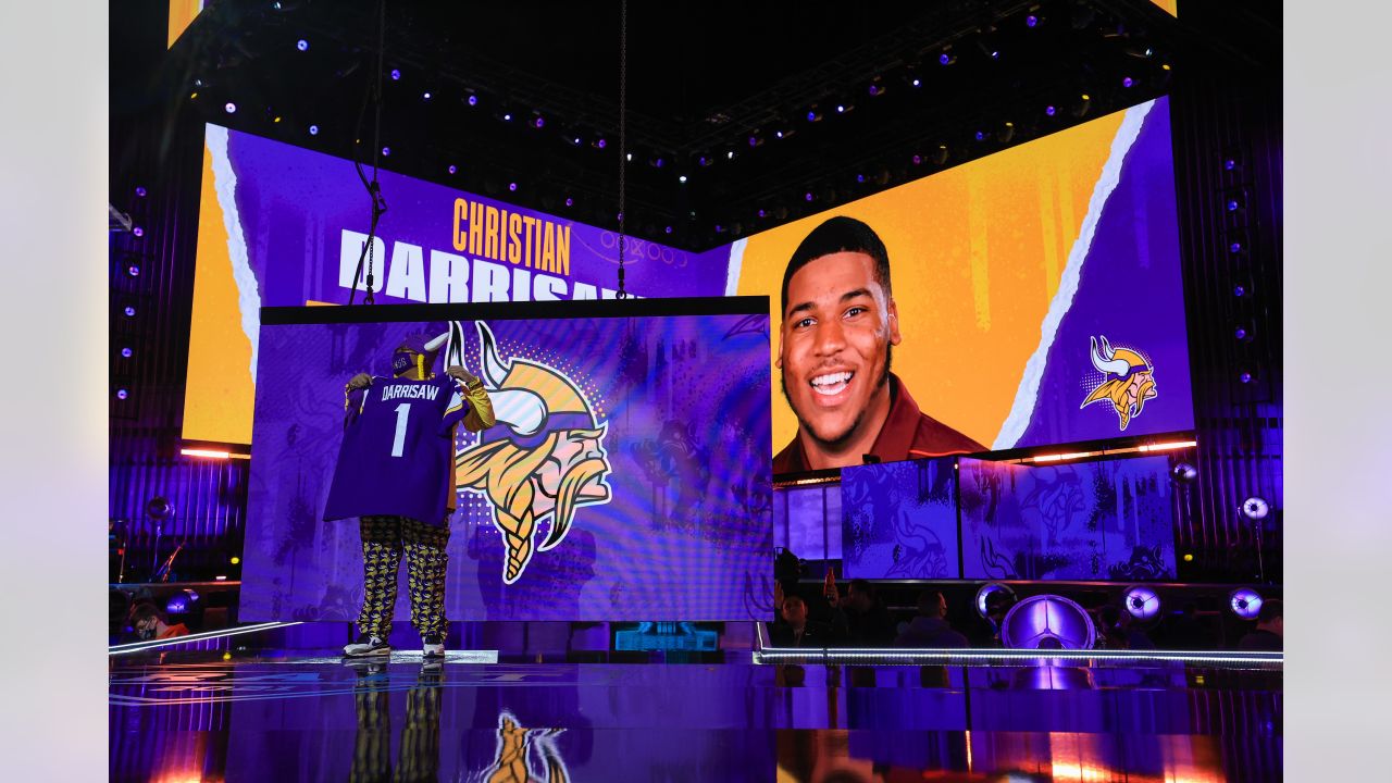 Vikings Draft Christian Darrisaw with the 23rd Overall Pick