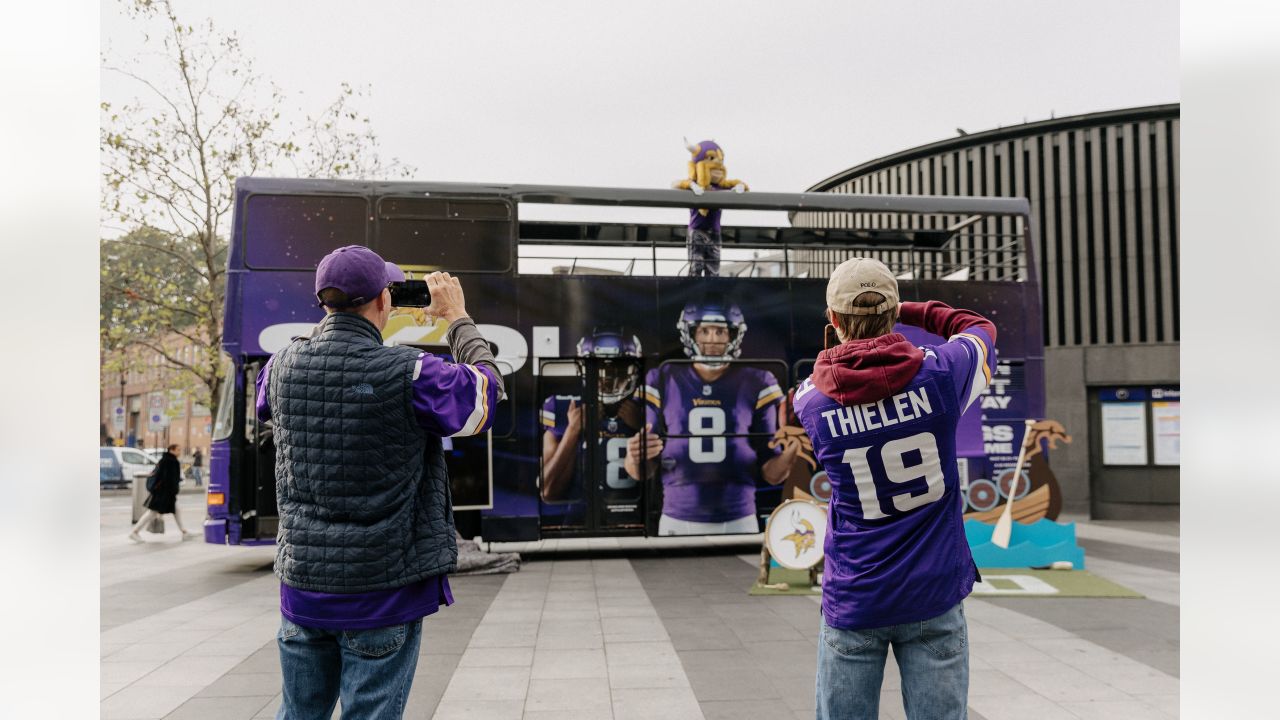 Have purple, will travel: Vikings fans ready for London invasion