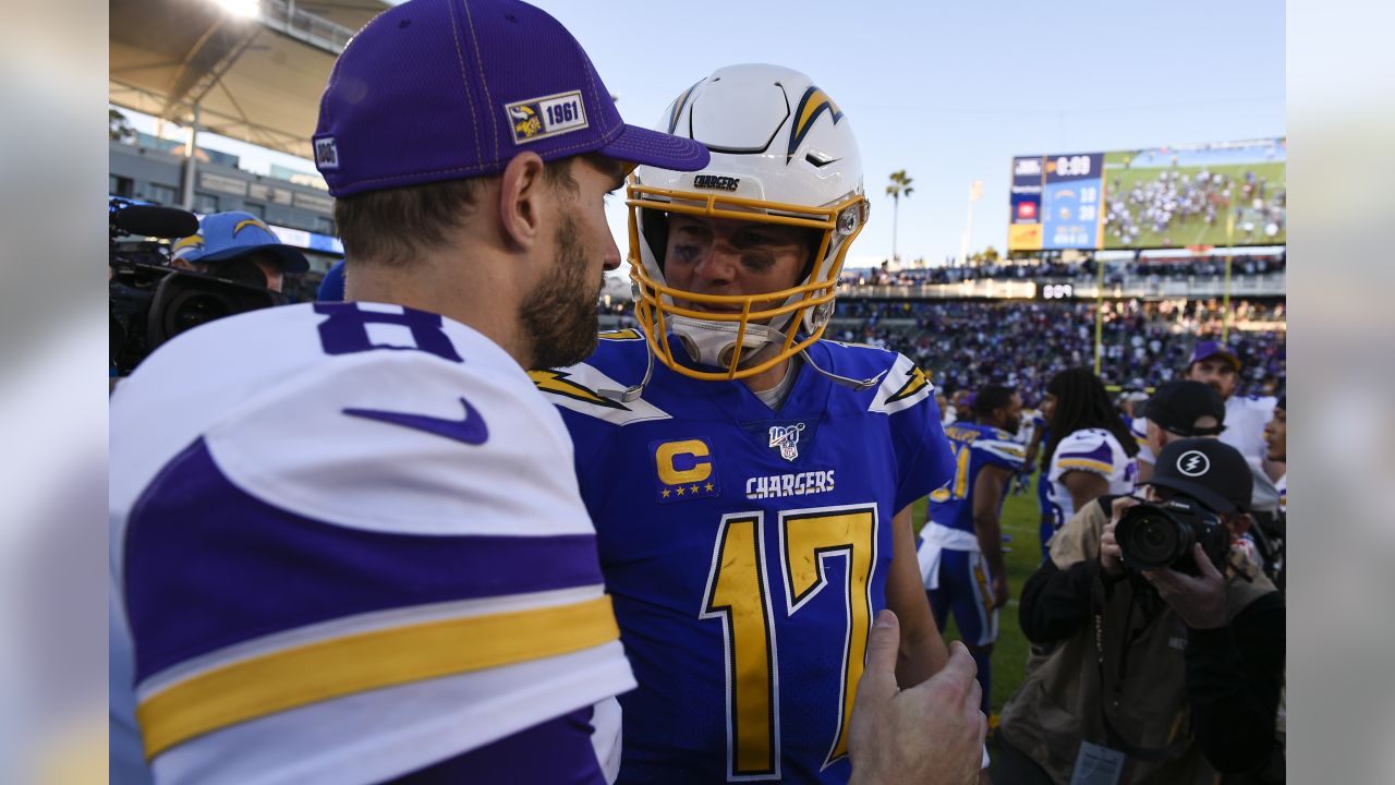 Philip Rivers From The Los Angeles Chargers In The Color Rush