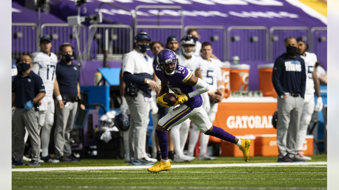 Justin Jefferson Talks with Randy Moss, Percy Harvin, Sammy White & Paul  Flatley