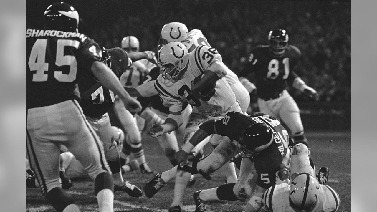 The #Vikings and Baltimore Colts competed two times a year from 1961-1966  as members of the NFL's Western Conference prior to the NFL-AFL…