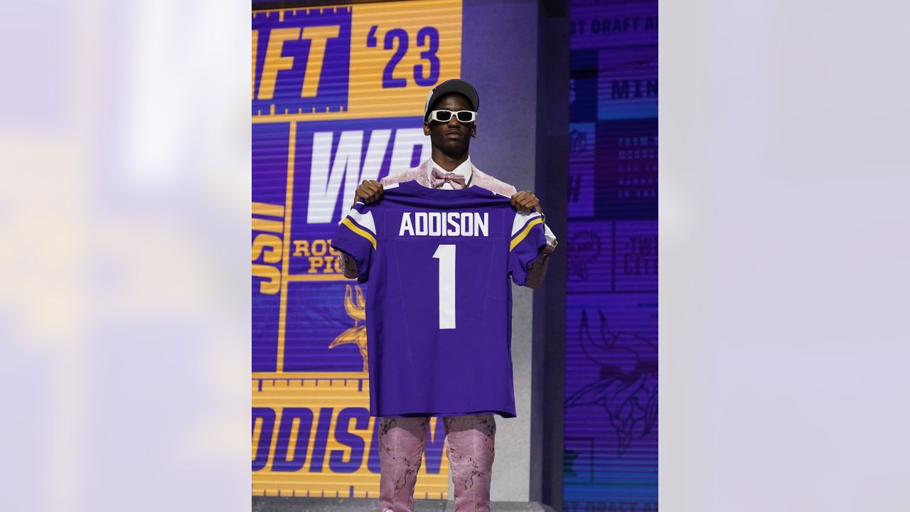 NFL Draft 2023 Jordan Addison From USC To Minnesota Vikings Unisex T-Shirt  - Mugteeco