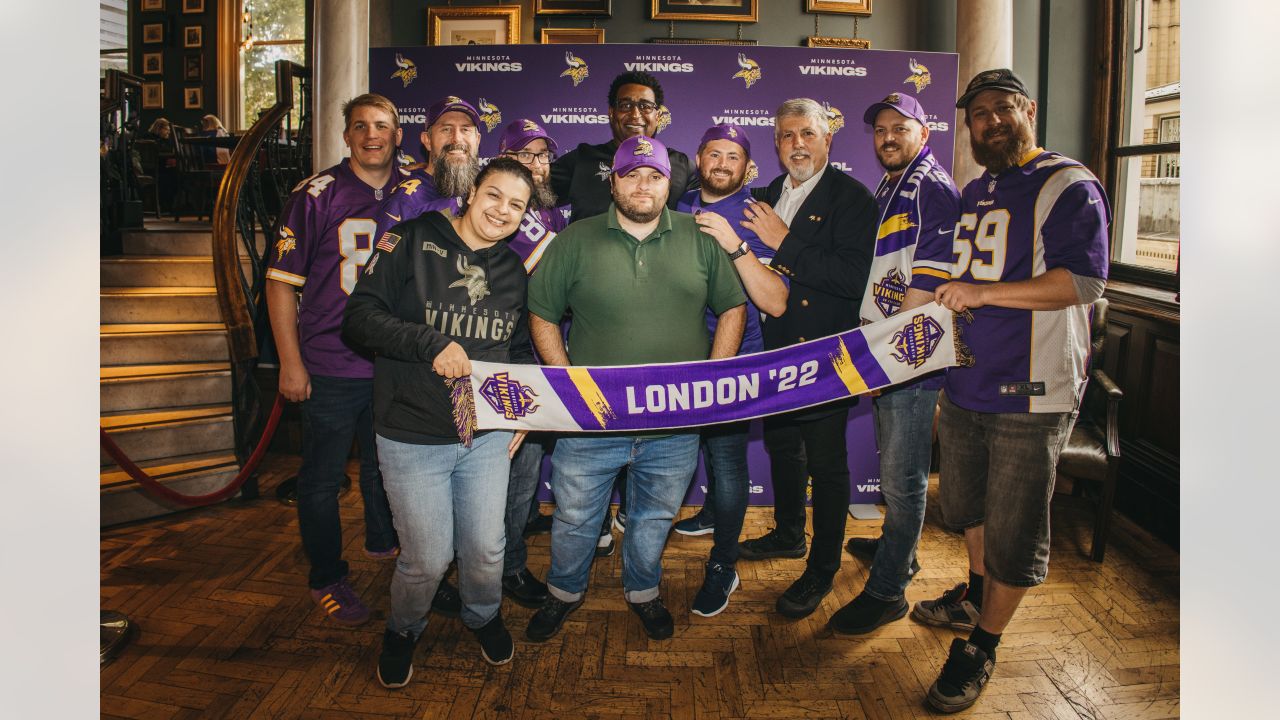 Have purple, will travel: Vikings fans ready for London invasion