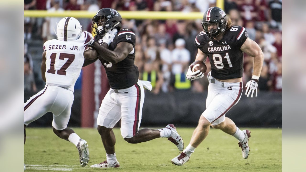 How Hayden Hurst bolstered South Carolina's pass protection vs NC