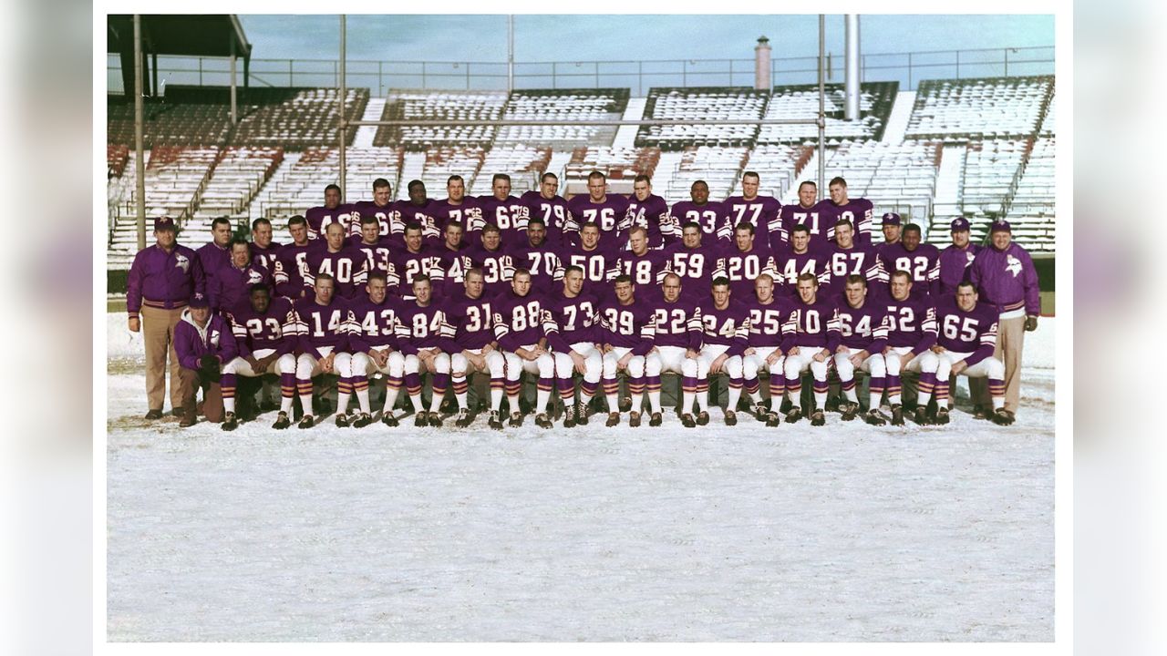 Vikings Team Photos: 1961-2021