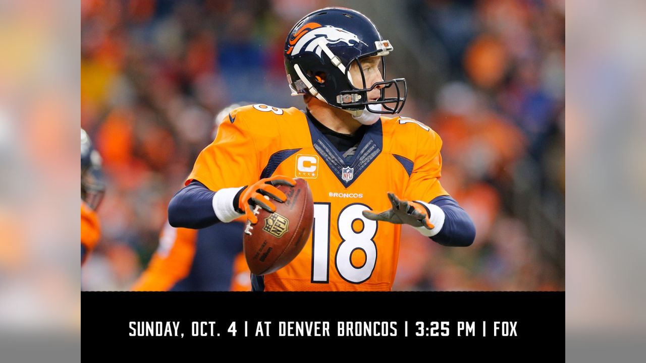 Denver Broncos release 2015 regular season schedule