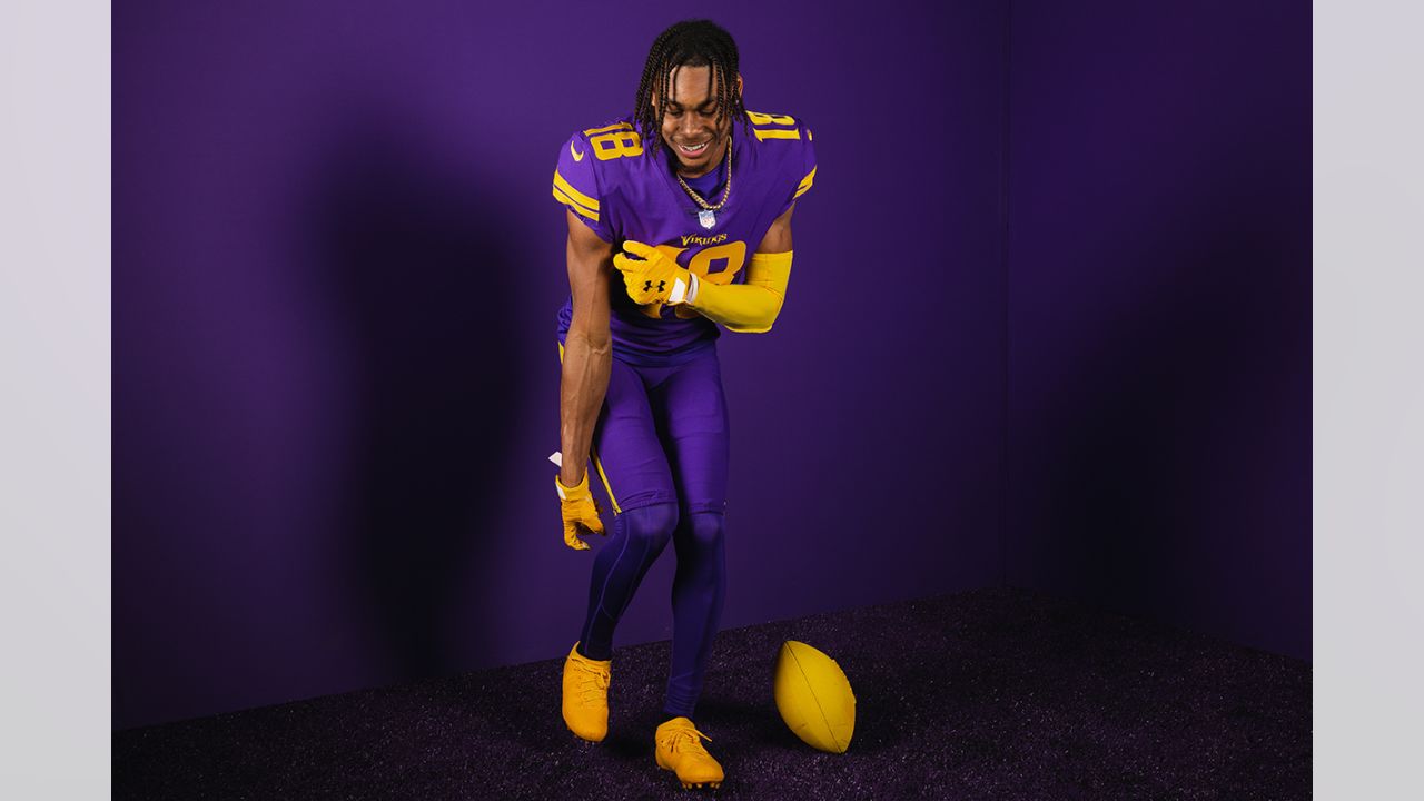 Vikings to Wear Primetime Purple Uniforms Against Patriots