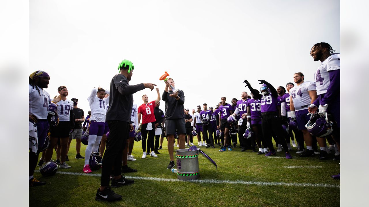 NFL Slime Time: Watch Vikings Coach Get Covered In Green Slime