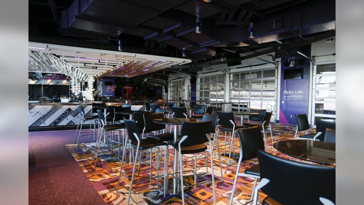 U.S. Bank Stadium Mystic Lake Club Purple