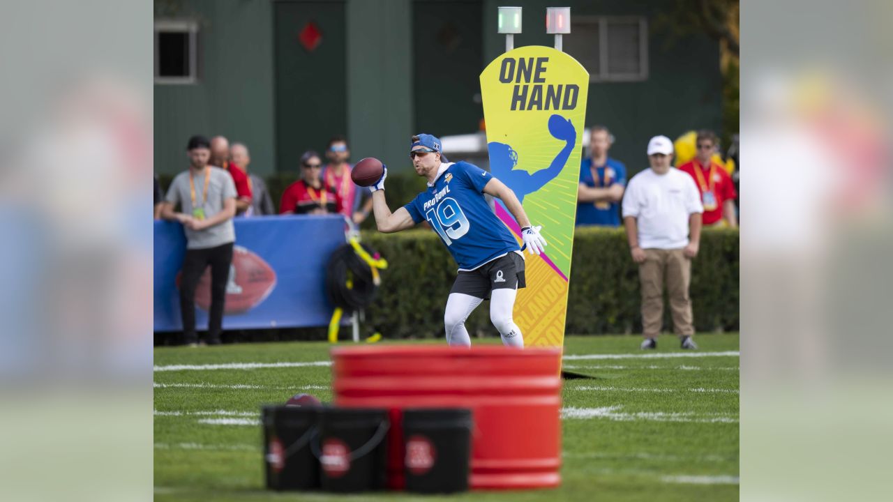 Thielen Competes in Pro Bowl Skills Showdown