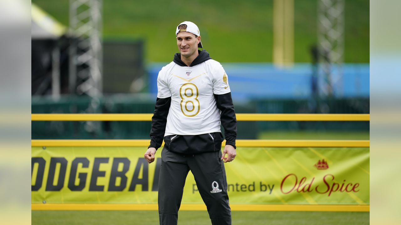 Vikings' Cousin Falls, Jefferson Wins Pro Bowl Dodgeball Match