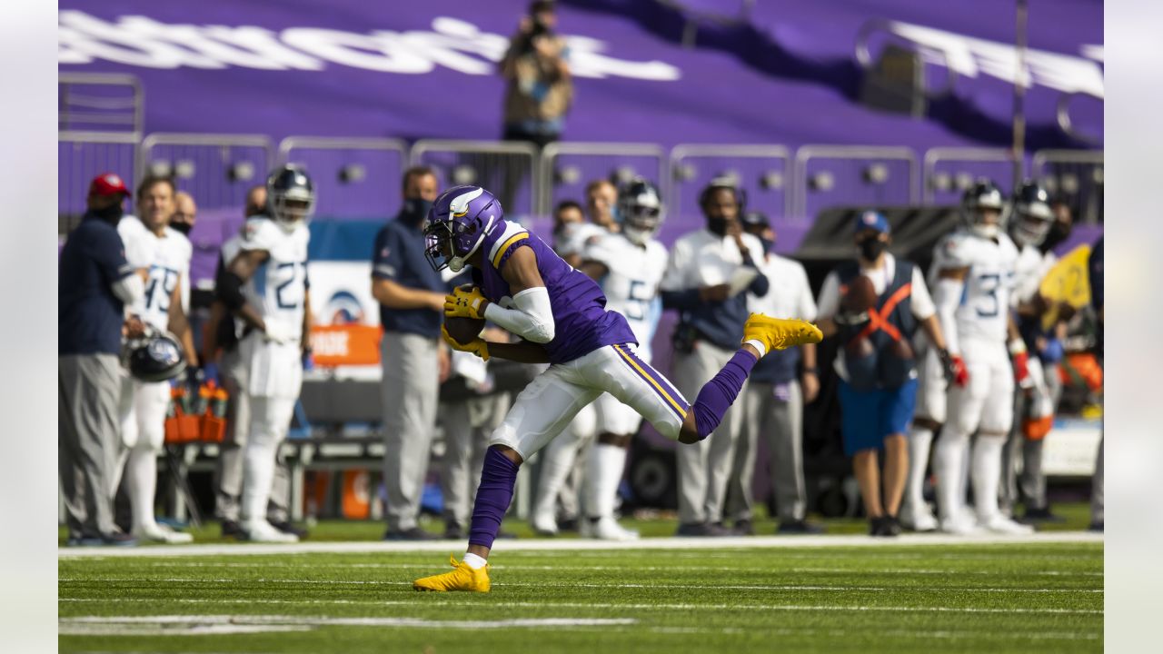 Justin Jefferson Talks with Randy Moss, Percy Harvin, Sammy White