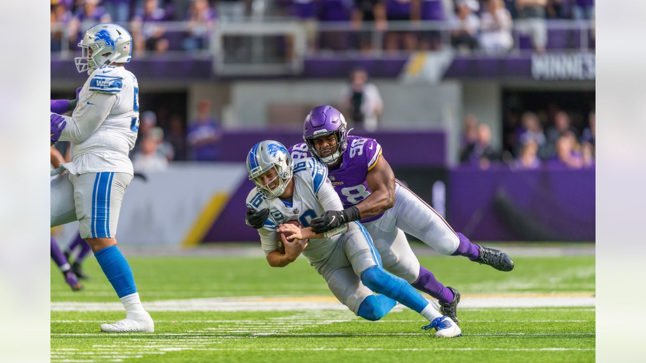 Vikings' Sheldon Richardson talks defense's 10-sack effort vs. Lions