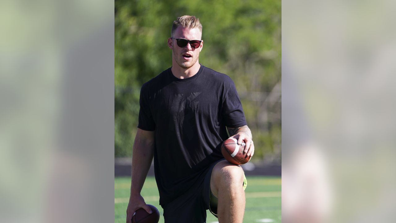 Former Vikings TE Kyle Rudolph hosts annual kids camp in Plymouth