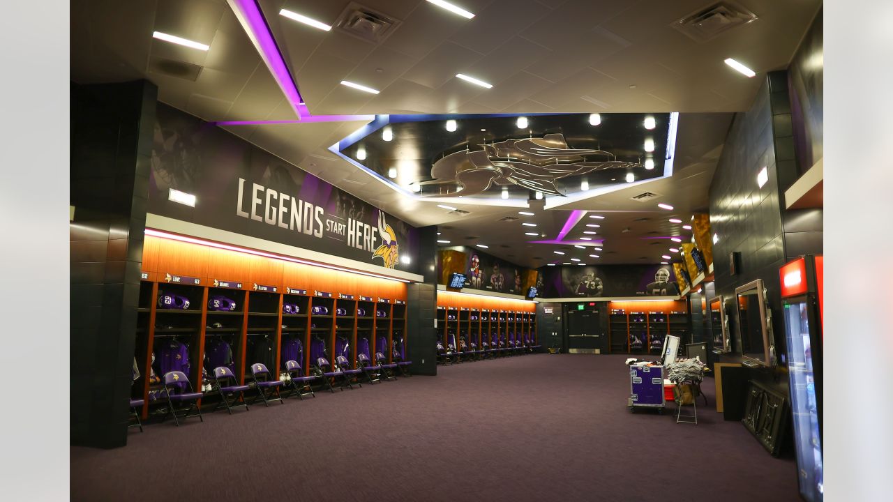 Minnesota Vikings NFL Personalized Locker Room Print