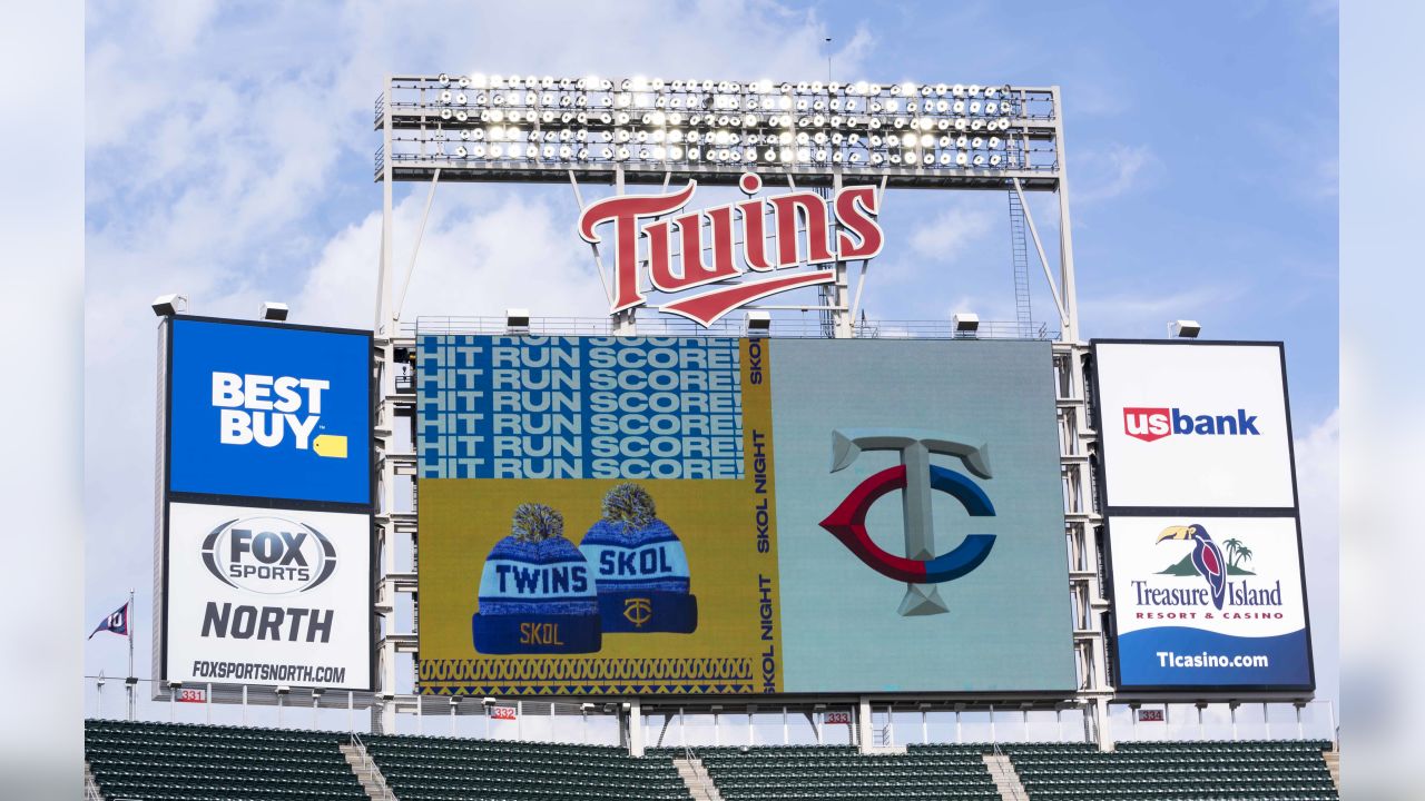 Minnesota Twins on X: It's SKOL Night at Target Field! #MNTwins #Vikings  #OneMN  / X